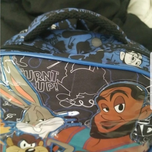 Warner Bros. Tune Squad Kids Backpack - Orange and Blue - Picture 7 of 7
